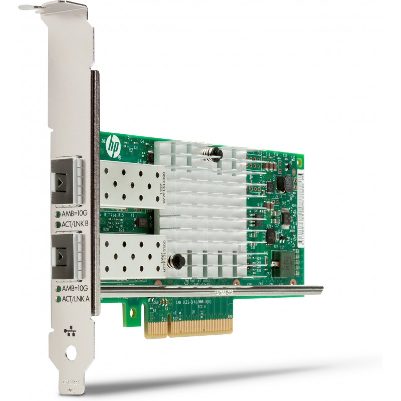 HP Intel X550 10GBASE-T Dual Port NIC Ethernet 10000 Mbit s Interno 1QL46AA