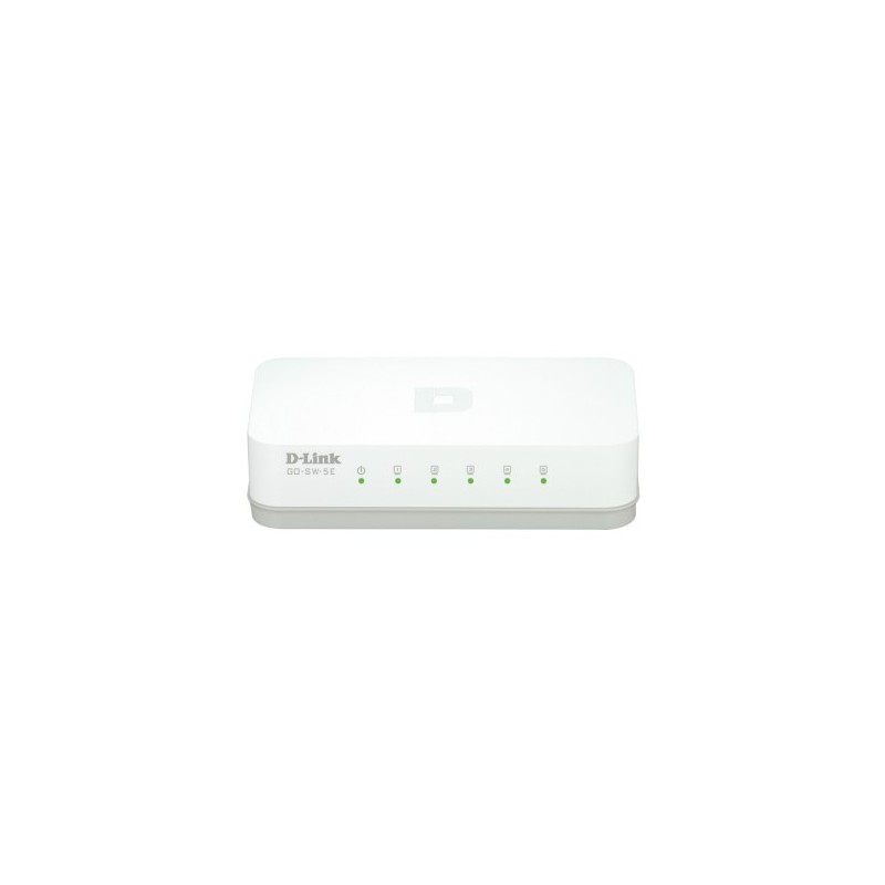 D-Link GO-SW-5E 5 puertos RJ-45 Blanco GO-SW-5E