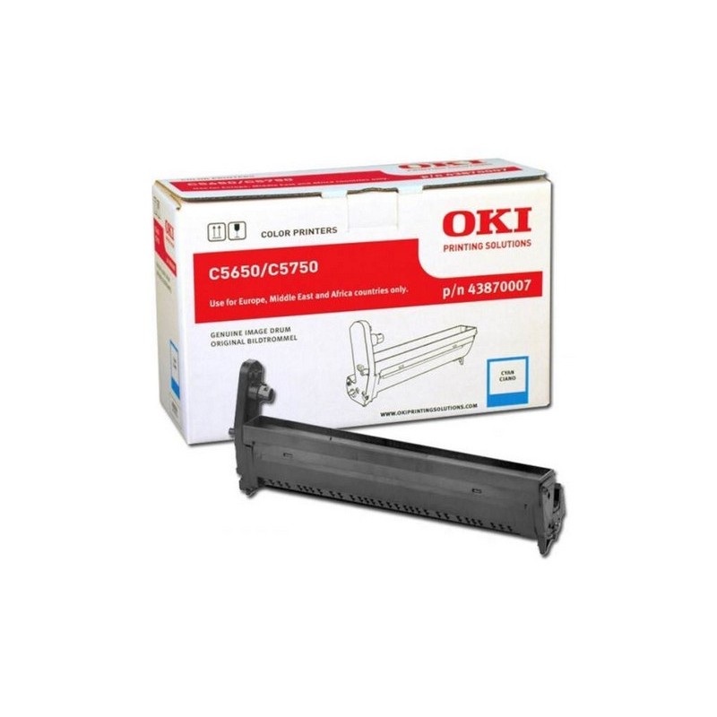 OKI - Kit de tambor cián - 20000 páginas 43870007