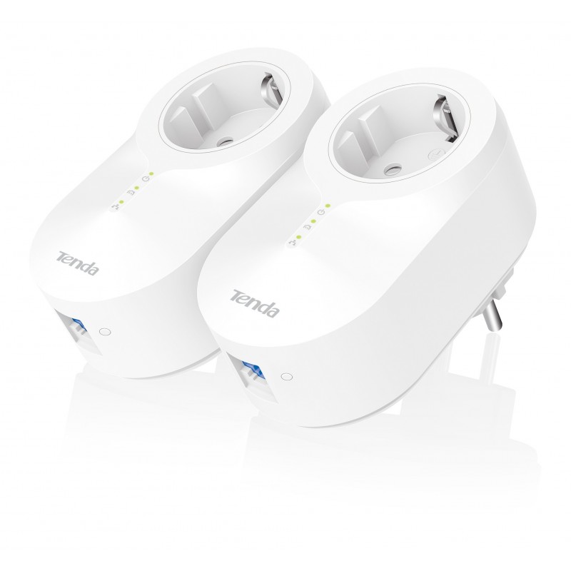 Tenda PH6, 1000 Mbit s, IEEE 802.3,IEEE 802.3ab,IEEE 802.3u, Tipo F, Gigabit Ethernet, 10,100,1000 M