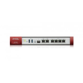 ZyXEL ATP200, 2000 Mbit s, 500 Mbit s, 45,38 BTU h, 529688,2 h, FCC Part 15 (Class B), CE EMC (Class ATP200-EU0102F