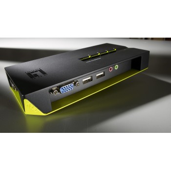 CONMUTADOR AUTOMATICO SOBREMESA LEVEL ONE V T M 1a4 CPUs USB CON AUDIO CABLES INCLUIDOS KVM-0421