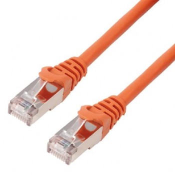 MCL 10m Cat6a F UTP, 10 m, Cat6a, F UTP (FTP), RJ-45, RJ-45, Naranja FCC6ABM-10M O
