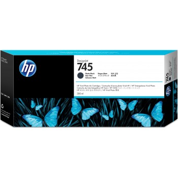 Cartucho de tinta DesignJet 745 negro mate de 300 ml F9K05A