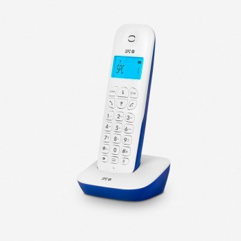 SPC Air, Teléfono DECT, Wired & Wireless handset, Altavoz, 20 entradas, Identificador de llamadas, A 7300A