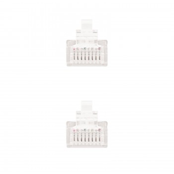 LATIGUILLO RJ45 CAT.5E UTP 7Mts BLANCO NANOCABLE 10.20.0107-W