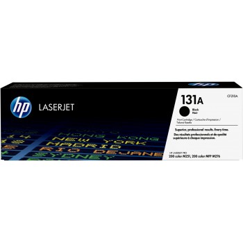 Cartucho de toner original LaserJet HP 131A negro CF210A - Para impresoras  HP LaserJet Pro M251 M276