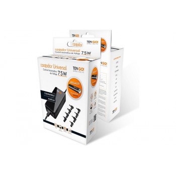 TenGO RT3093BT, 100-240, 75 W, Interior, Universal, CA a CC, Cortocircuito
