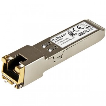 StarTech.com Módulo Transceptor de Cobre SFP Gigabit RJ45 1000Base-T - Mini GBIC Compatible con HP J JD089BST