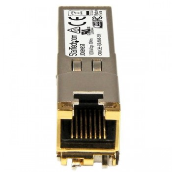 StarTech.com Módulo Transceptor de Cobre SFP Gigabit RJ45 1000Base-T - Mini GBIC Compatible con HP J JD089BST