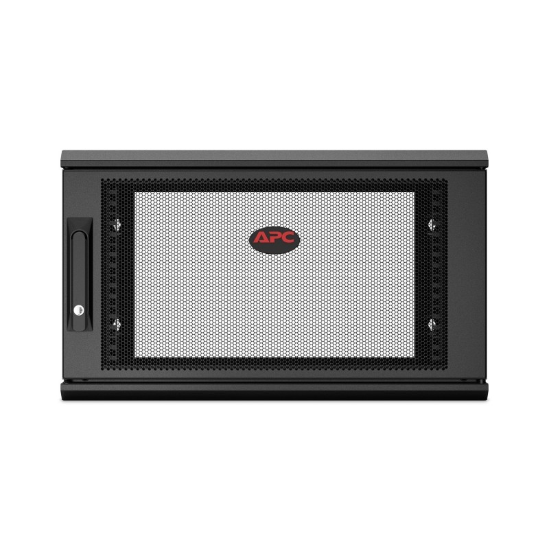 APC NetShelter WX 6U Single Hinged Wall-mount Enclosure 400mm Deep Bastidor de pared Negro AR106SH4