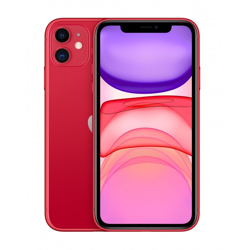 Apple iPhone 11 Rojo - 128GB MWM32QL A