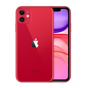 Apple iPhone 11 Rojo - 128GB MWM32QL A