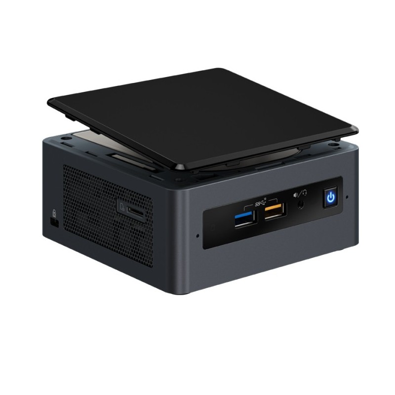 Intel NUC NUC 8 Enthusiast, 2,7 GHz, 8ª generación de procesadores Intel Core i7, i7-8559U, 16 GB, 5 BOXNUC8I7BEKQA2