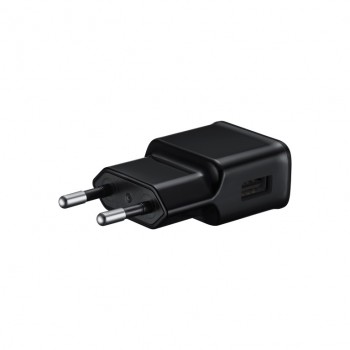 CARGADOR VIAJE 2A CABLE NEGRO EP-TA12EBEUGWW