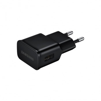 CARGADOR VIAJE 2A CABLE NEGRO EP-TA12EBEUGWW