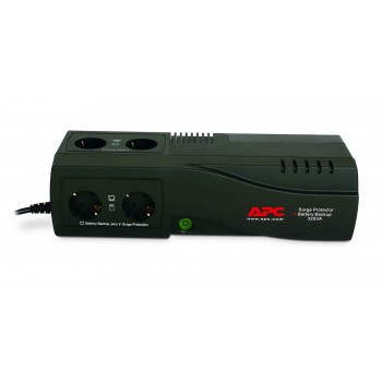 APC Back-UPS, 325 VA, 185 W, 310 J, 4 A, 95,5%, 47 - 63 BE325-GR