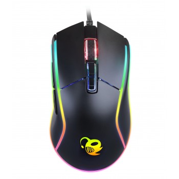 CoolBox DeepDarth ratón USB Óptico 6400 DPI DG-MOU019-RGB