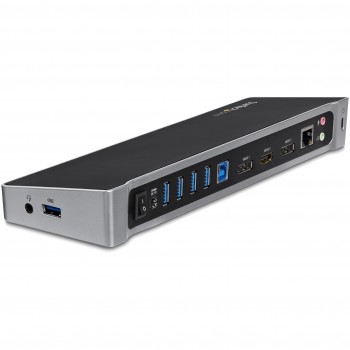 STARTECH USB3DOCKH2DP Replicador de Puertos Universal USB 3.0 Triple UNIVERSAL