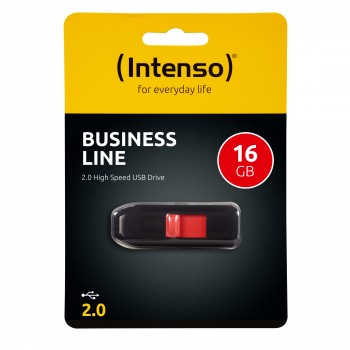 Intenso 16GB USB2.0 16GB USB 2.0 Tipo A Negro, Rojo 3511470