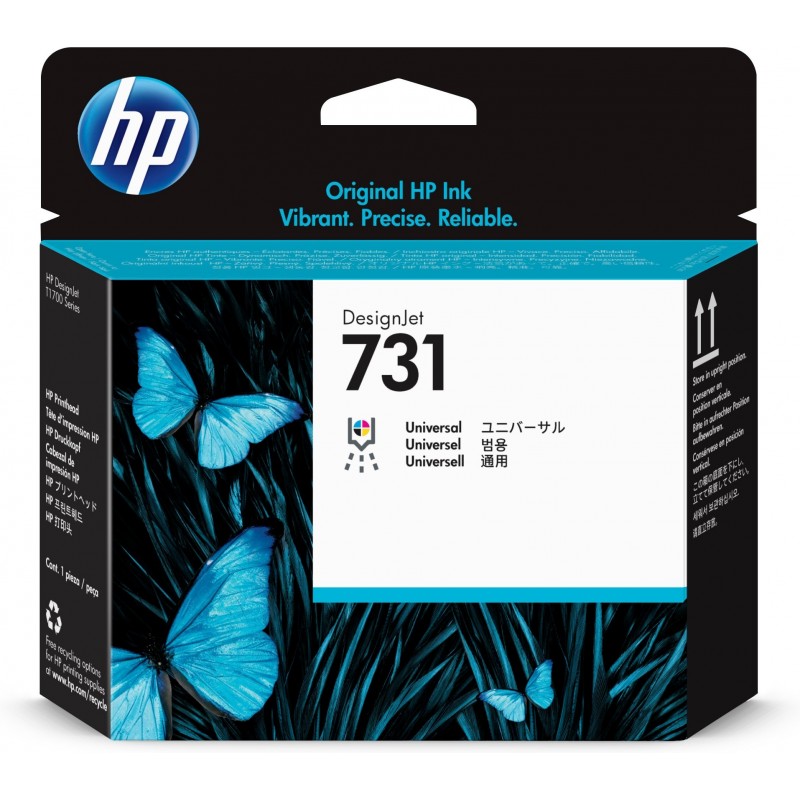 HP Cabezal de impresión DesignJet 731, DesignJet T1700 44-inch PostScript printer, DesignJet T1700dr P2V27A