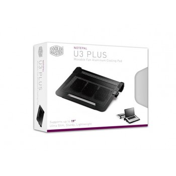 REFRIG. PORTATIL COOLER MASTER NOTEPAL U3+ BLACK R9-NBC-U3PK-GP