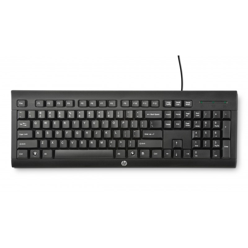 HP Teclado K1500 Negro H3C52AAABE H3C52AAABE