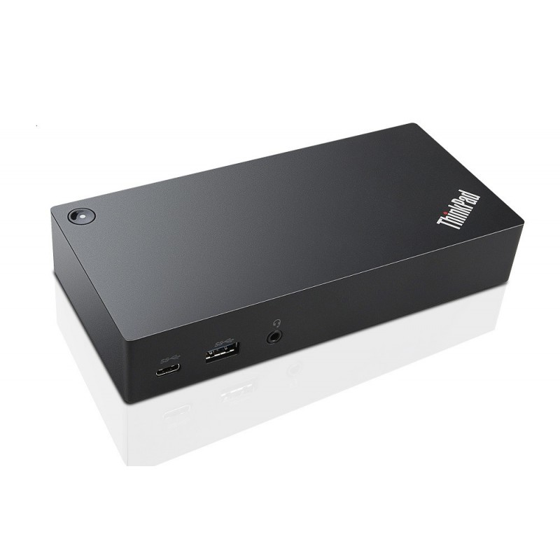 Docking station Lenovo USB Tipo C para Notebook Tableta PC - 6 x puertos USB - Red (RJ-45) - VGA - D 40A90090EU