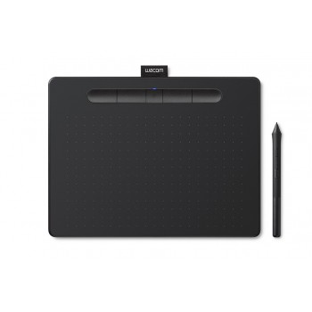 Wacom Intuos M Bluetooth, Alámbrico Inalámbrico, 216 x 135 mm, USB Bluetooth, 7 mm, Pluma, 0,25 mm CTL-6100WLK-S