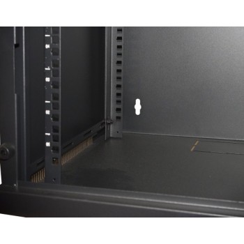 Link Accessori LK1907UN armario rack 6U Bastidor de pared Negro
