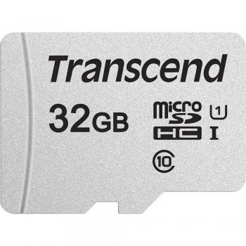 Transcend microSDHC 300S 32GB 32GB MicroSDHC Clase 10 Gris TS32GUSD300S-A