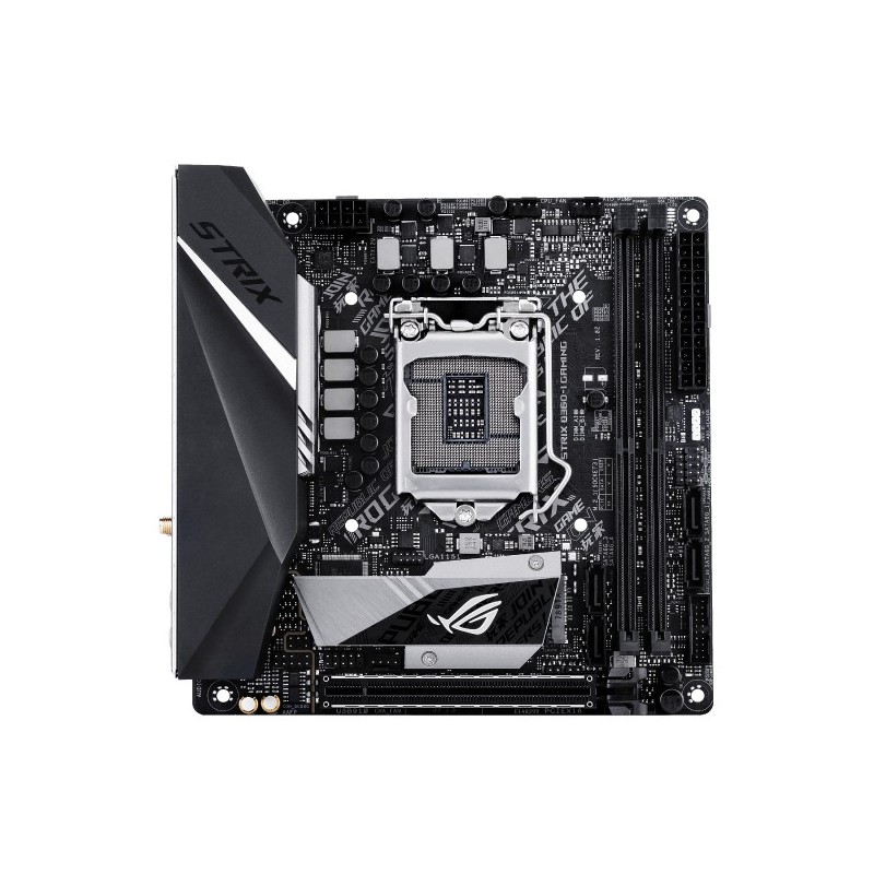 ASUS ROG STRIX B360-I GAMING, DDR4-SDRAM, DIMM, 2133,2400,2666 MHz, Dual, 32 GB, Intel (reacondicion 90MB0WH0-M0EAY0