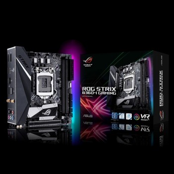 ASUS ROG STRIX B360-I GAMING, DDR4-SDRAM, DIMM, 2133,2400,2666 MHz, Dual, 32 GB, Intel (reacondicion 90MB0WH0-M0EAY0
