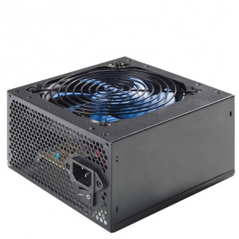 FUENTE ALIMENTACION 500W HIDITEC SX500 LACADA EN NEGRO 20+4PINS 2xSATA 2xIDE VENT 12x12 SILENCIOSO C PS00130001