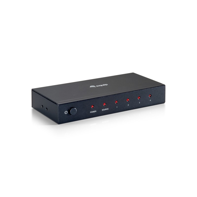 Equip 332714, HDMI, 1920 x 1080 Pixeles, 1080p, Negro, RoHS, CE