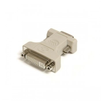 StarTech.com Adaptador Conversor DVI-I a VGA - DVI-I Hembra - HD15 Macho - Blanco, VGA, DVI-I, Beige DVIVGAFM