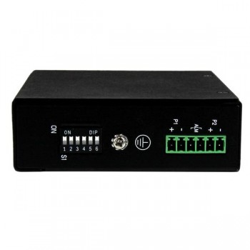 Switch Conmutador Industrial Ethernet Gigabit No Gestionado de 5 Puertos RJ45 de Montaje en Pared o IES51000
