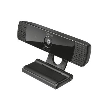 Trust GXT 1160 cámara web 8 MP 1920 x 1080 Pixeles USB 2.0 Negro 22397