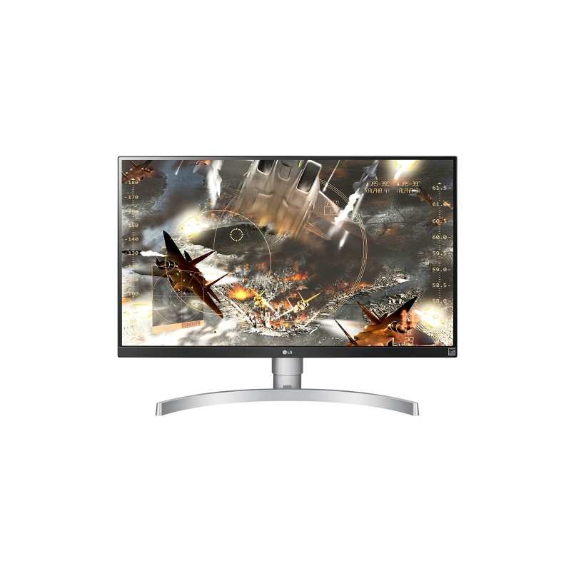 LG 27UL650-W - 27" - 4K Ultra HD Plana Mate Plata