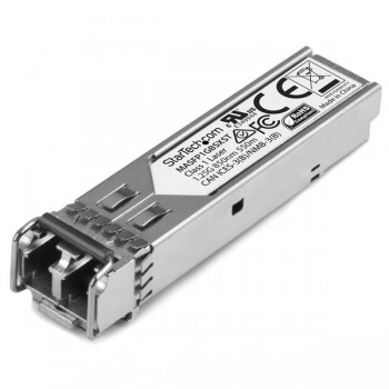 StarTech.com Transceptor de Fibra SFP 1Gb 1000Base-SX Compatible Cisco Meraki MA-SFP-1GB-SX Mini GBI MASFP1GBSXST