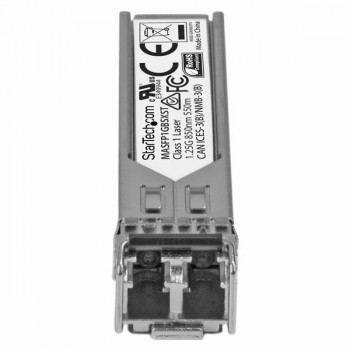 StarTech.com Transceptor de Fibra SFP 1Gb 1000Base-SX Compatible Cisco Meraki MA-SFP-1GB-SX Mini GBI MASFP1GBSXST