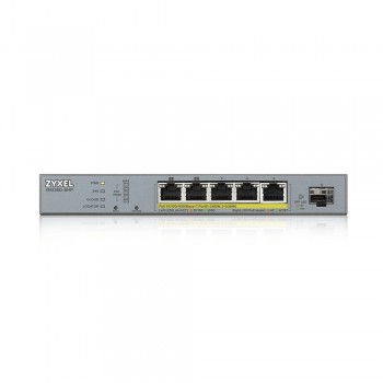 Zyxel GS1350-6HP-EU0101F switch Gestionado L2 Gigabit Ethernet (10 100 1000) Gris - PoE