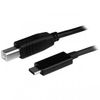 StarTech.com Cable USB Type-C de 1m - USB 2.0 Tipo B a USB-C, 1 m, USB C, USB B, 2.0, Macho Macho, N USB2CB1M