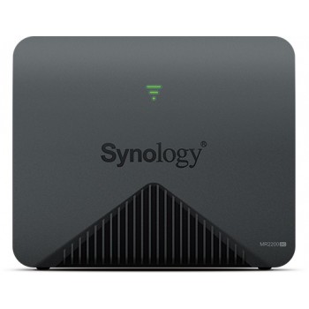 Synology MR2200AC router inalámbrico Doble banda (2,4 GHz   5 GHz) Gigabit Ethernet 3G 4G Negro