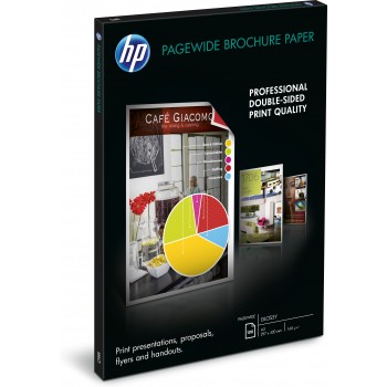 HP PageWide Glossy Brochure papel para impresora de inyección de tinta A3 (297x420 mm) Brillo Blanco Z7S68A