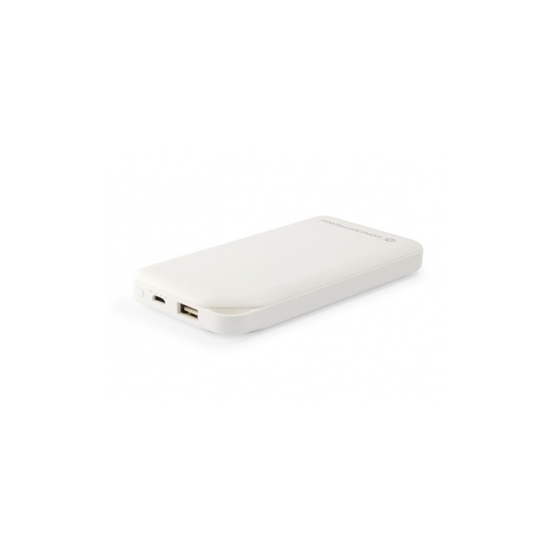 Conceptronic AVIL 01W, Blanco, Universal, Micro-USB, Polímero de litio, 10000 mAh, USB AVIL01W