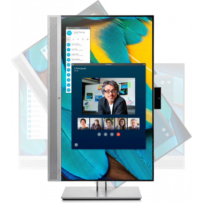 HP - 23.8 - Full HD - IPS - 5 ms - Negro, Plata - 1FH48AAABB 1FH48AAABB