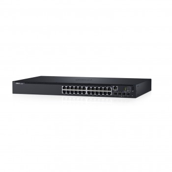 Dell N1524 24 puertos RJ-45 Negro 210-AEVX