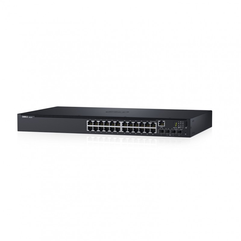 Dell N1524 24 puertos RJ-45 Negro 210-AEVX