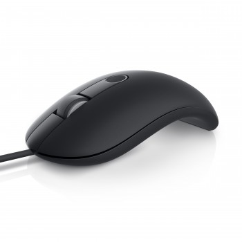 DELL MS819, Ambidextro, USB, Negro DELL-MS819-BK